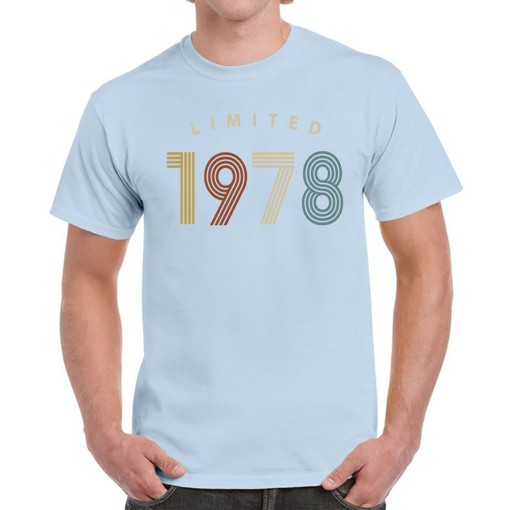 Limited Unique 1978 Birthday T-Shirt For Men Women