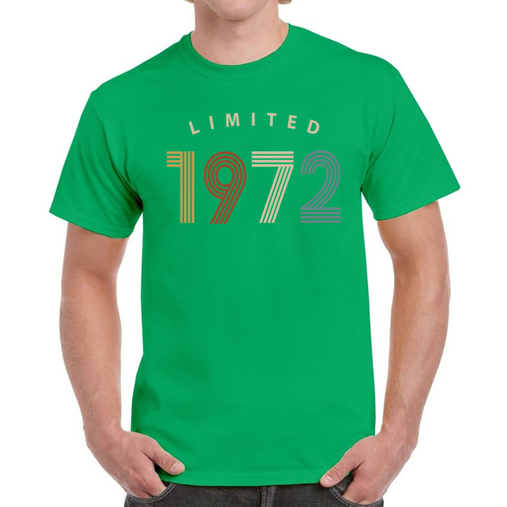 Limited Unique 1972 Birthday T-Shirt For Men Women