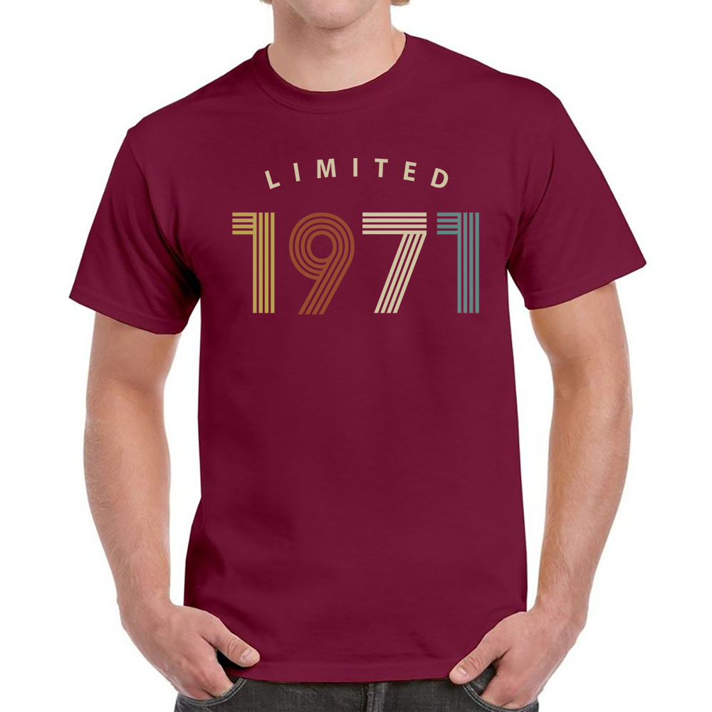 Limited Unique 1971 Birthday T-Shirt For Men Women