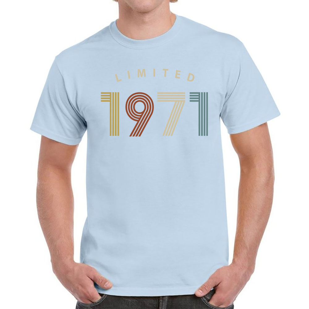 Limited Unique 1971 Birthday T-Shirt For Men Women