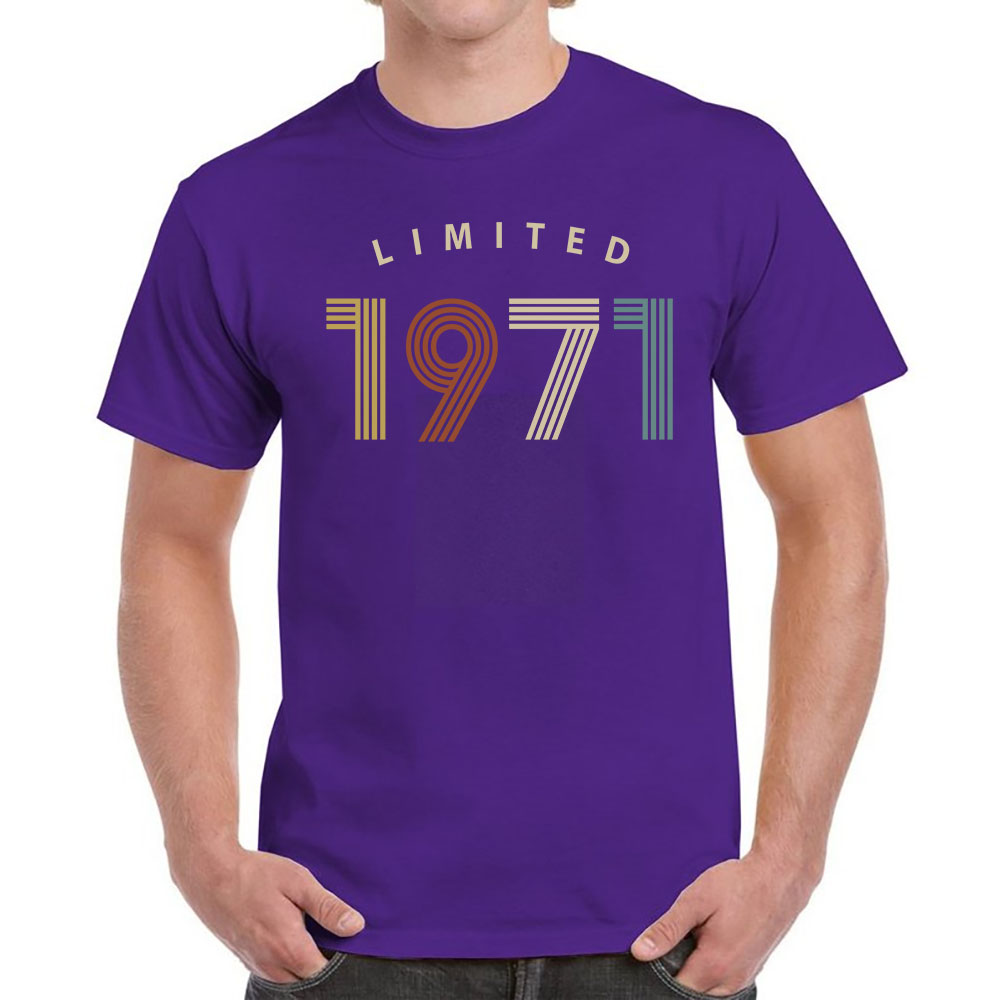 Limited Unique 1971 Birthday T-Shirt For Men Women