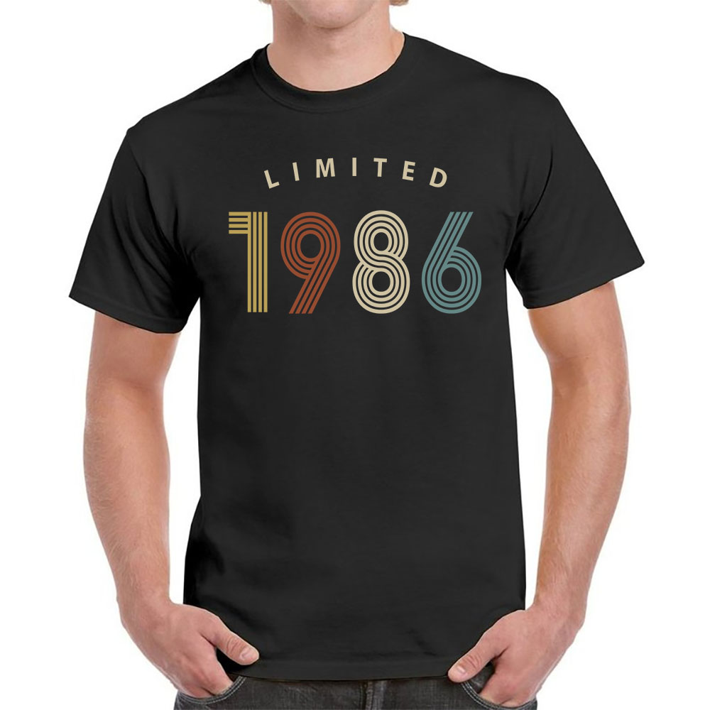 Limited Unique 1986 Birthday T-Shirt For Men Women