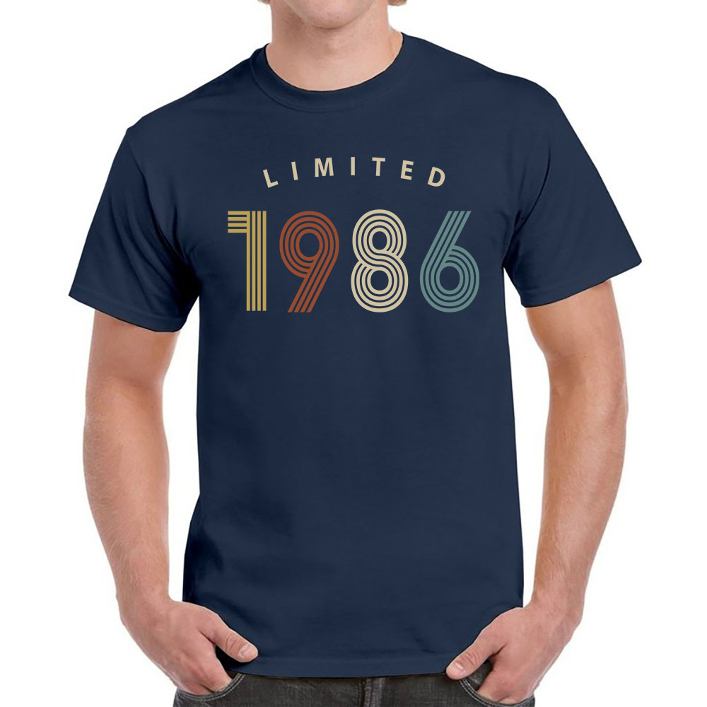 Limited Unique 1986 Birthday T-Shirt For Men Women