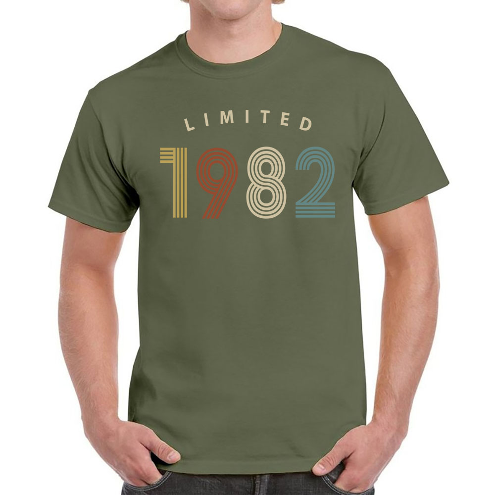 Limited Unique 1982 Birthday T-Shirt For Men Women