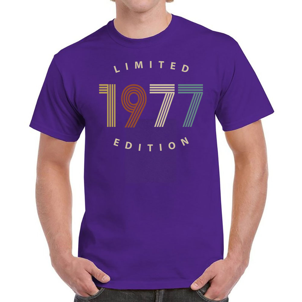 Limited Edition 1977 Birthday T-Shirt For Men Women