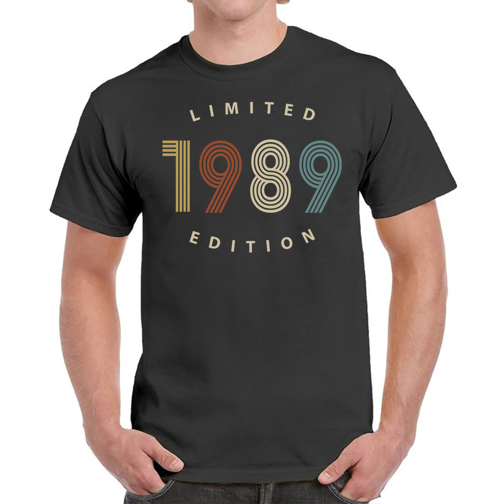 Limited Edition 1989 Birthday T-Shirt For Men Women