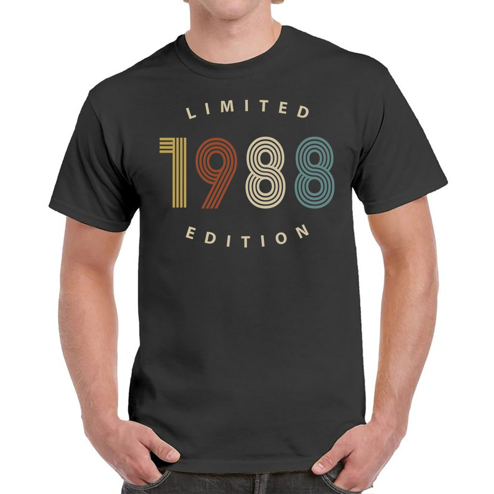 Limited Edition 1988 Birthday T-Shirt For Men Women
