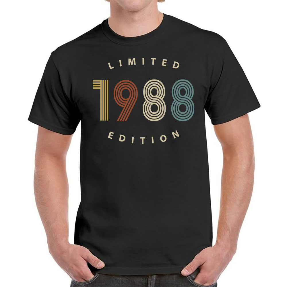 Limited Edition 1988 Birthday T-Shirt For Men Women