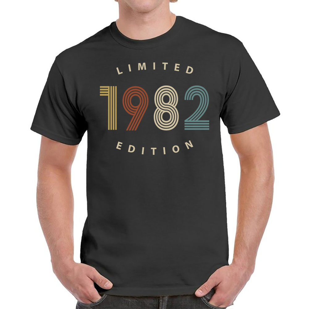 Limited Edition 1982 Birthday T-Shirt For Men Women