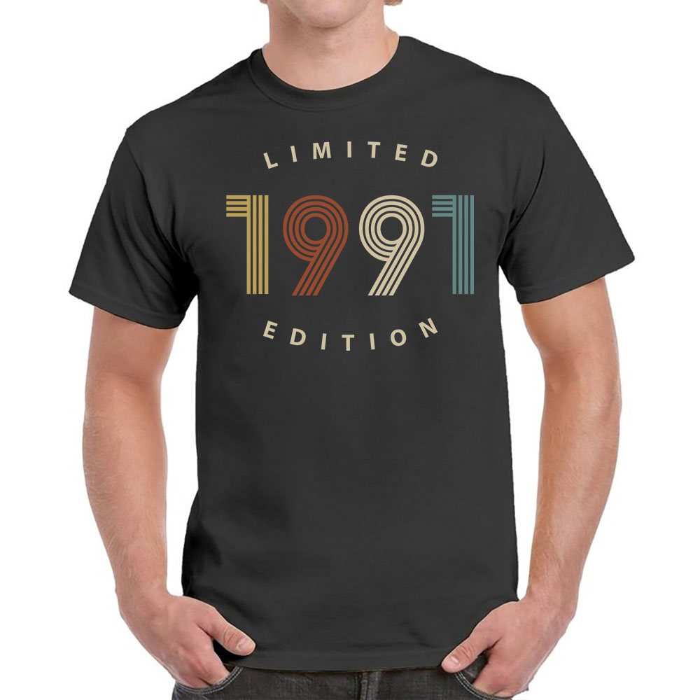 Limited Edition 1991 Birthday T-Shirt For Men Women
