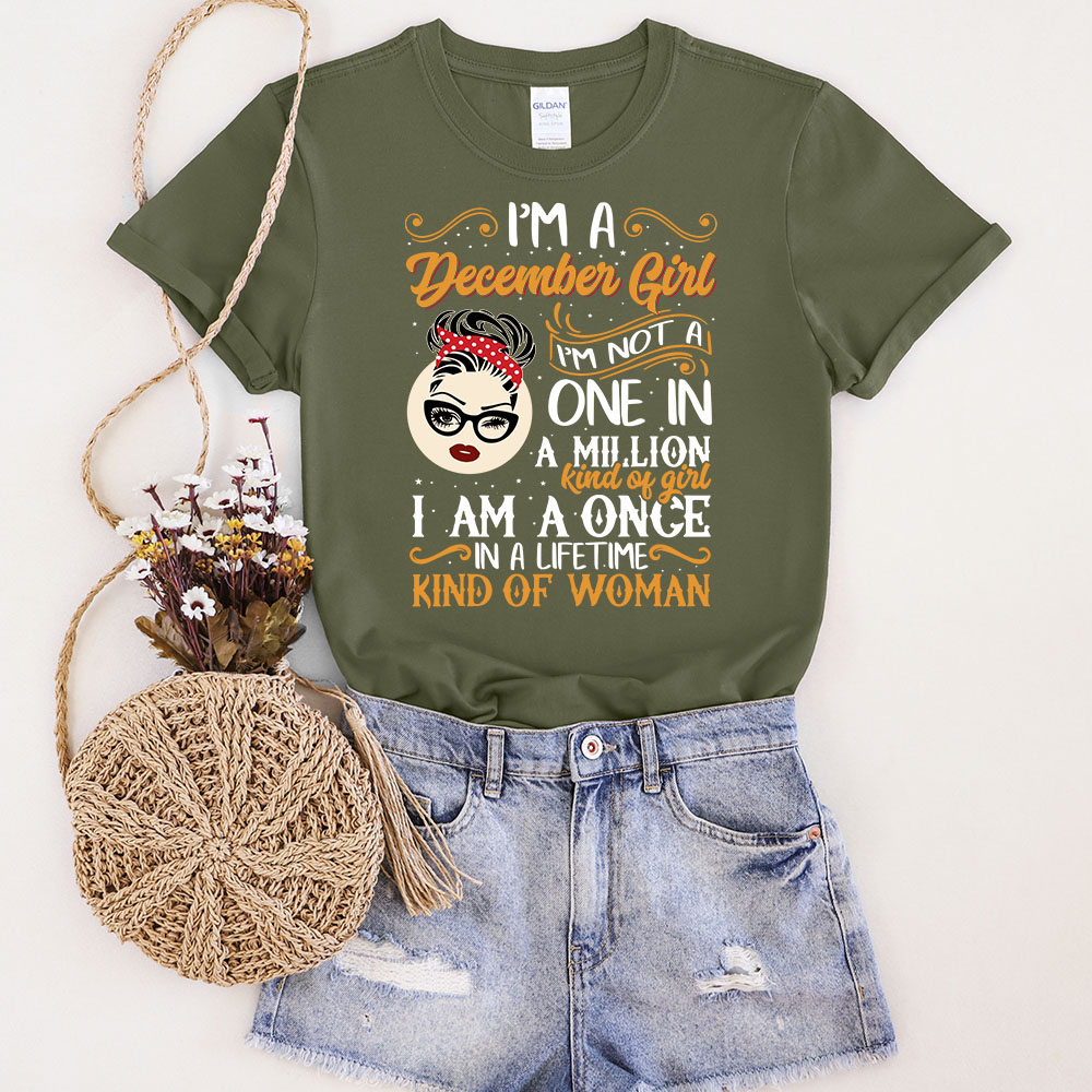 I'm A December  Girl Birthday T-Shirt