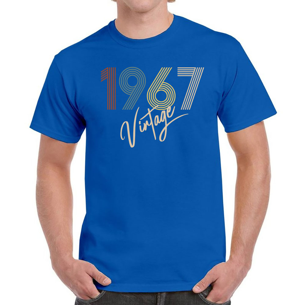 Limited Vintage 1967 Birthday T-Shirt For Men Women