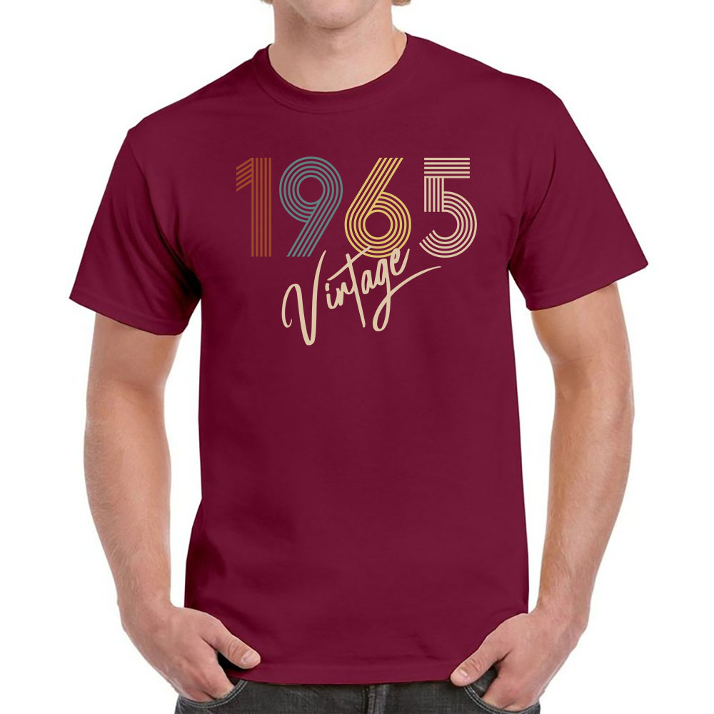 Limited Vintage 1965 Birthday T-Shirt For Men Women