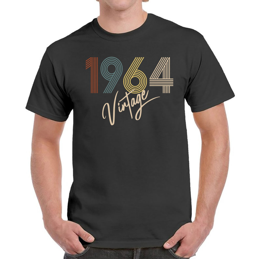 Limited Vintage 1964 Birthday T-Shirt For Men Women