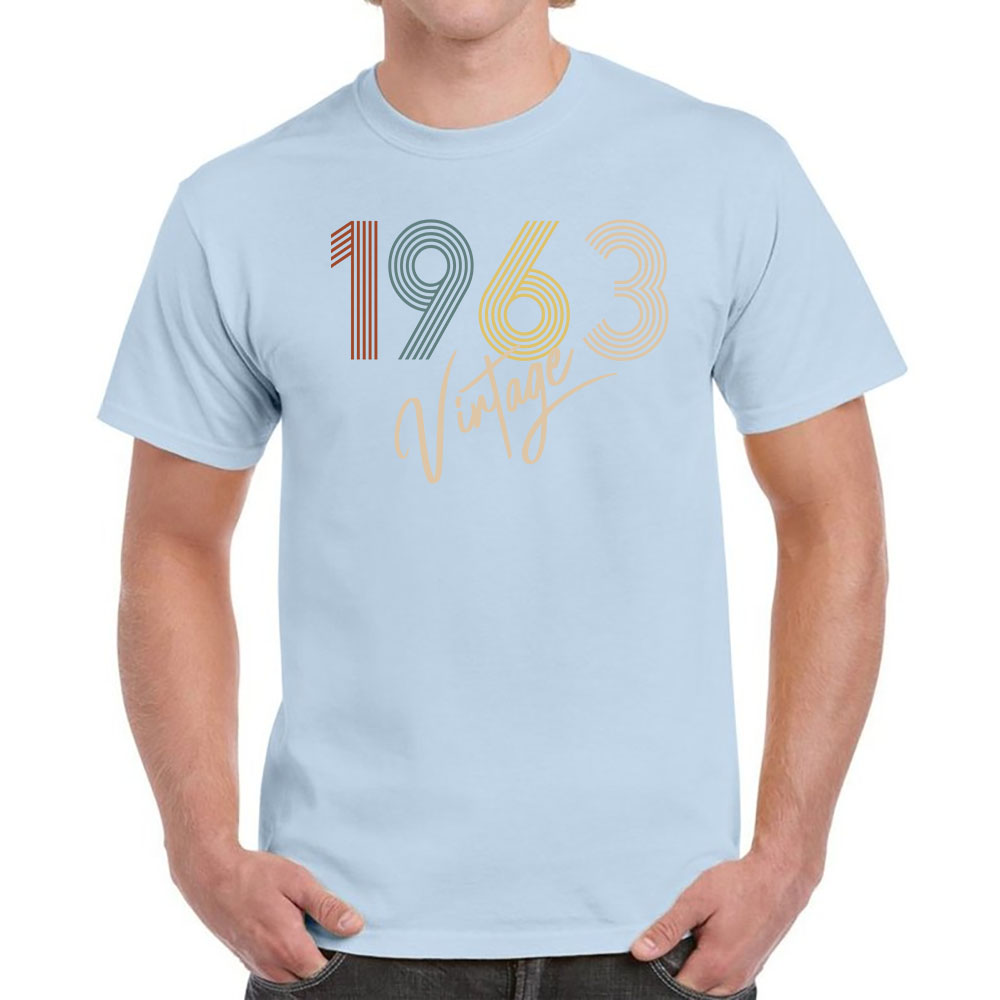 Limited Vintage 1963 Birthday T-Shirt For Men Women