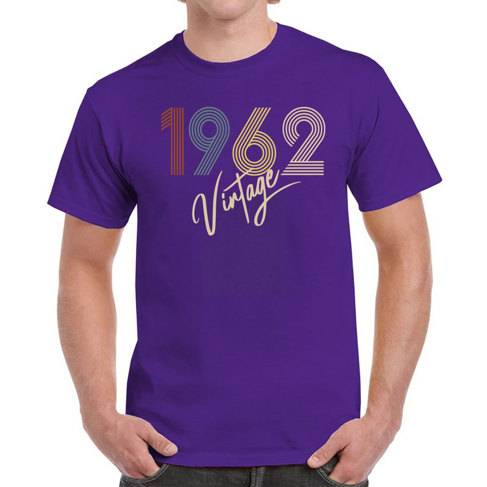 Limited Vintage 1962 Birthday T-Shirt For Men Women