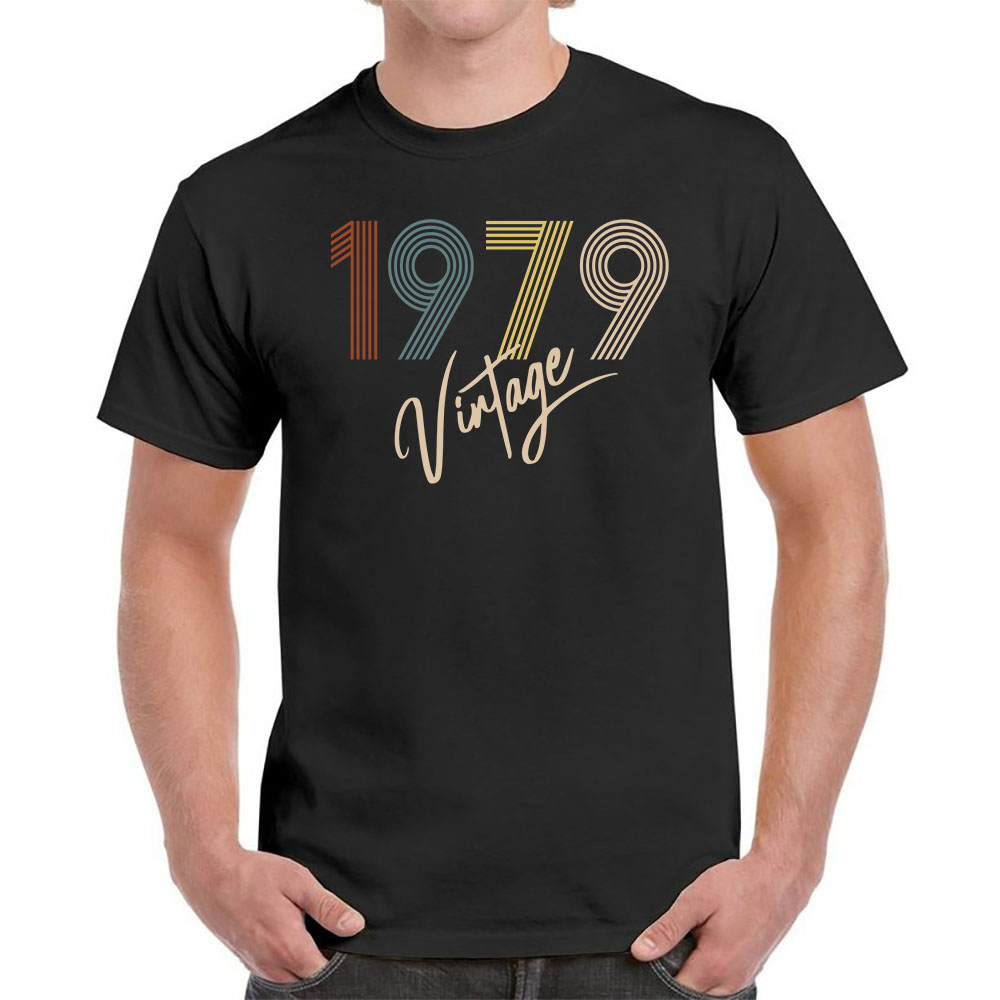 Limited Vintage 1979 Birthday T-Shirt For Men Women