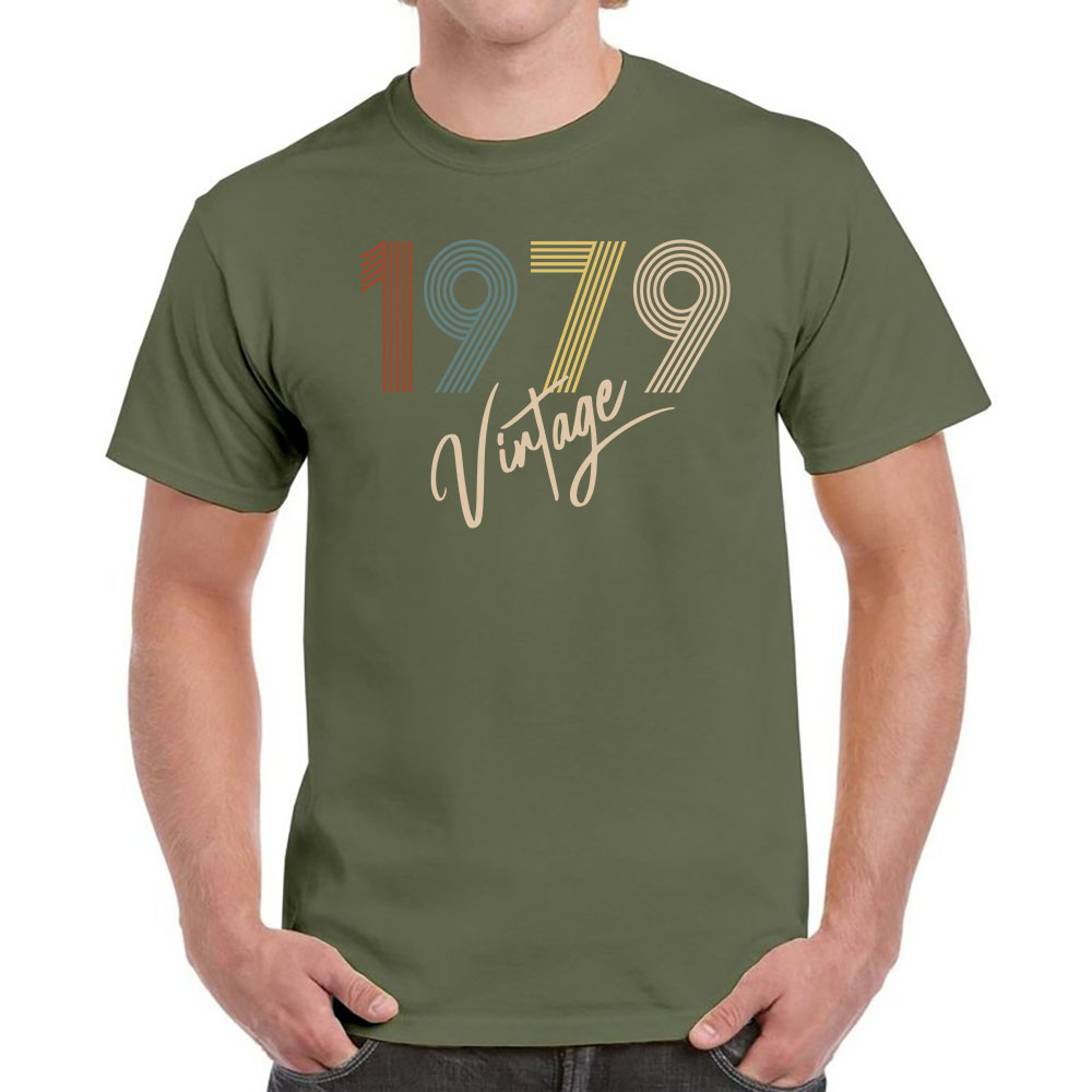 Limited Vintage 1979 Birthday T-Shirt For Men Women