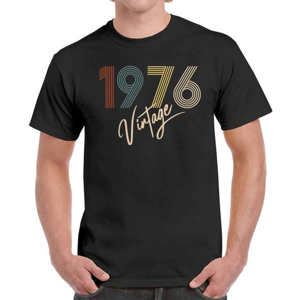 Limited Vintage 1976 Birthday T-Shirt For Men Women
