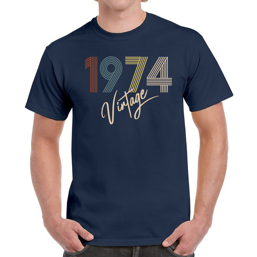 Limited Vintage 1974 Birthday T-Shirt For Men Women