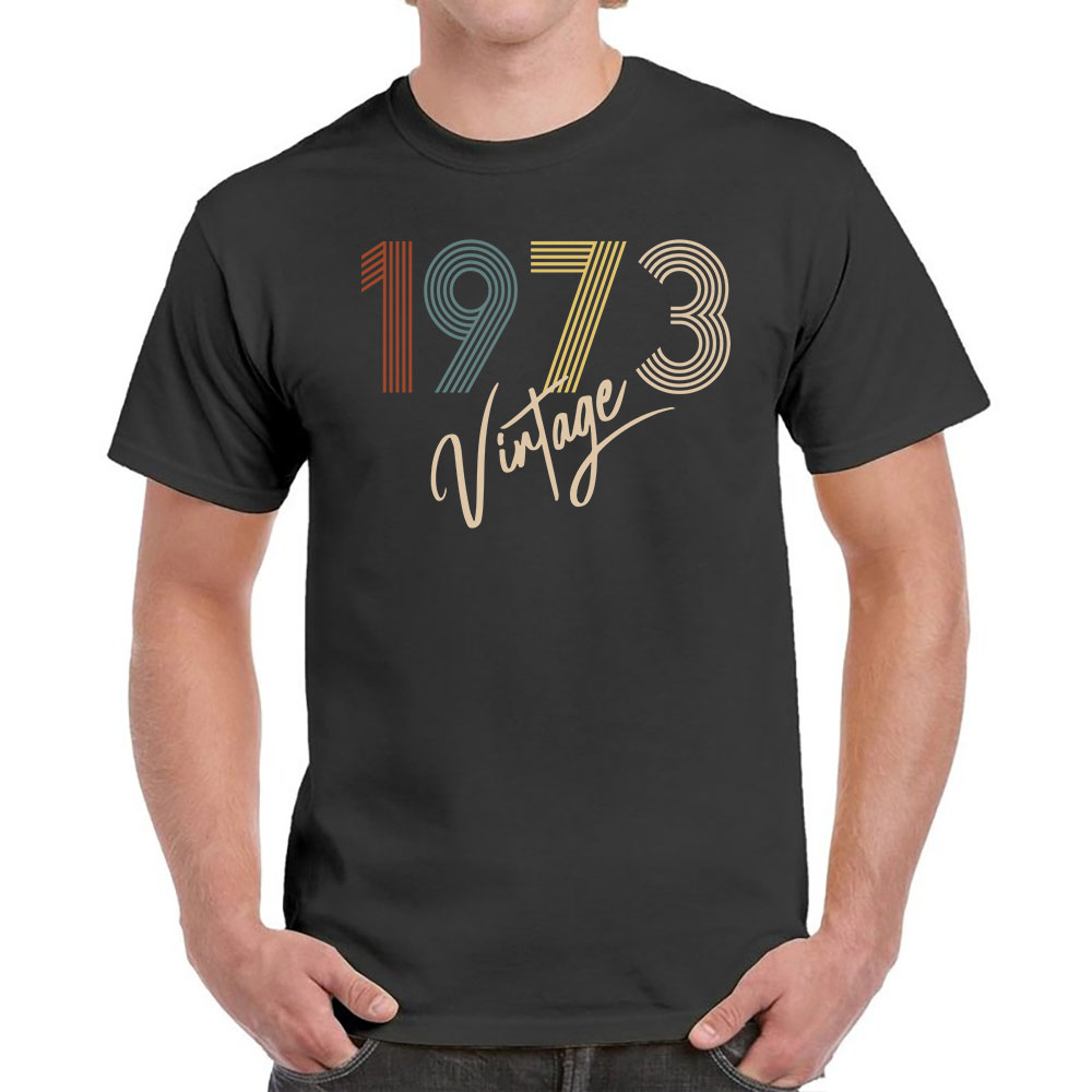 Limited Vintage 1973 Birthday T-Shirt For Men Women