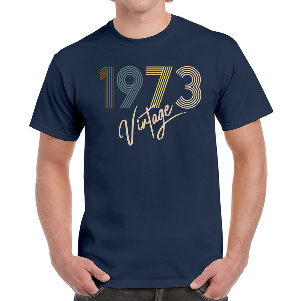 Limited Vintage 1973 Birthday T-Shirt For Men Women