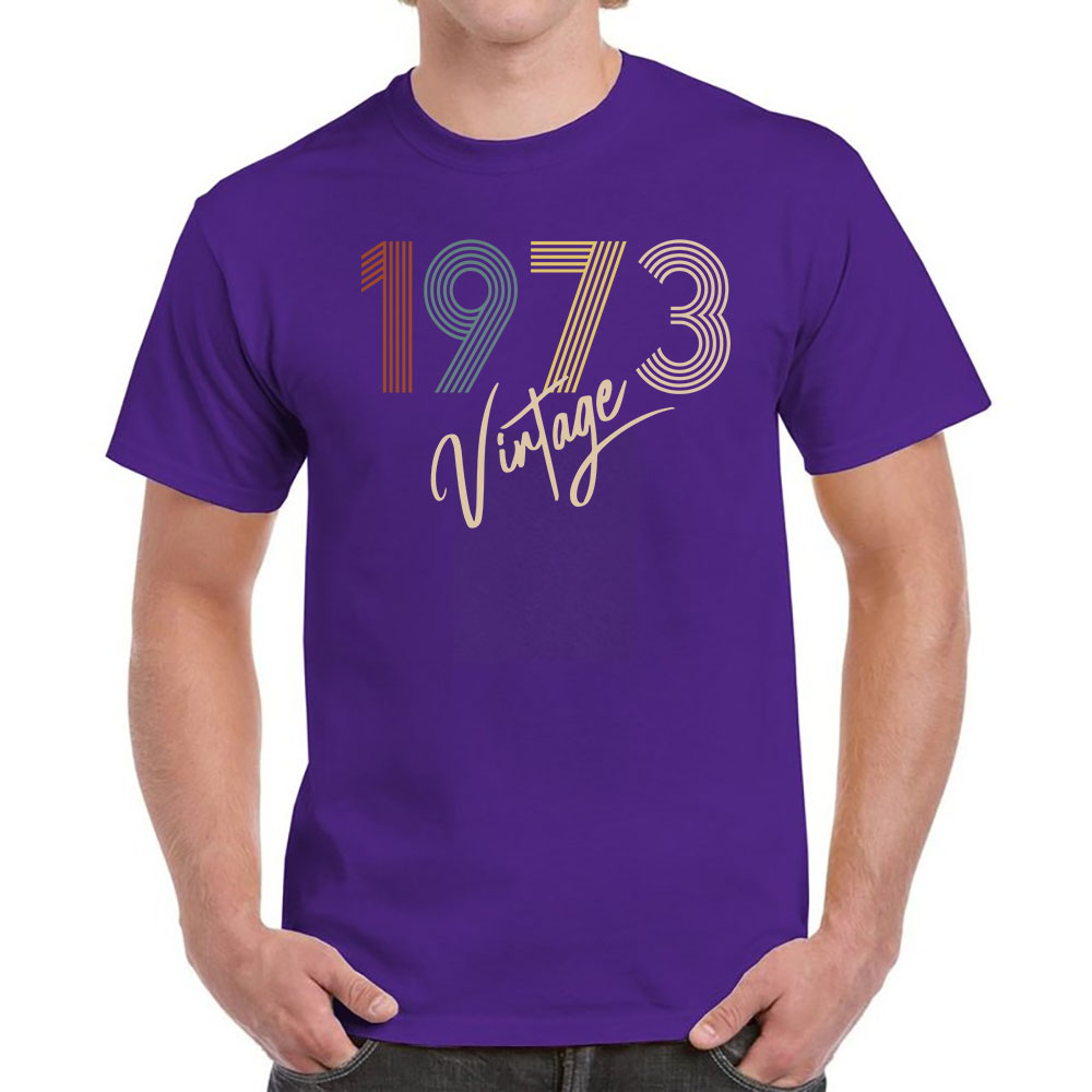 Limited Vintage 1973 Birthday T-Shirt For Men Women
