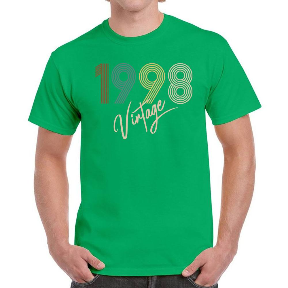 Limited Vintage 1998 Birthday T-Shirt For Men Women