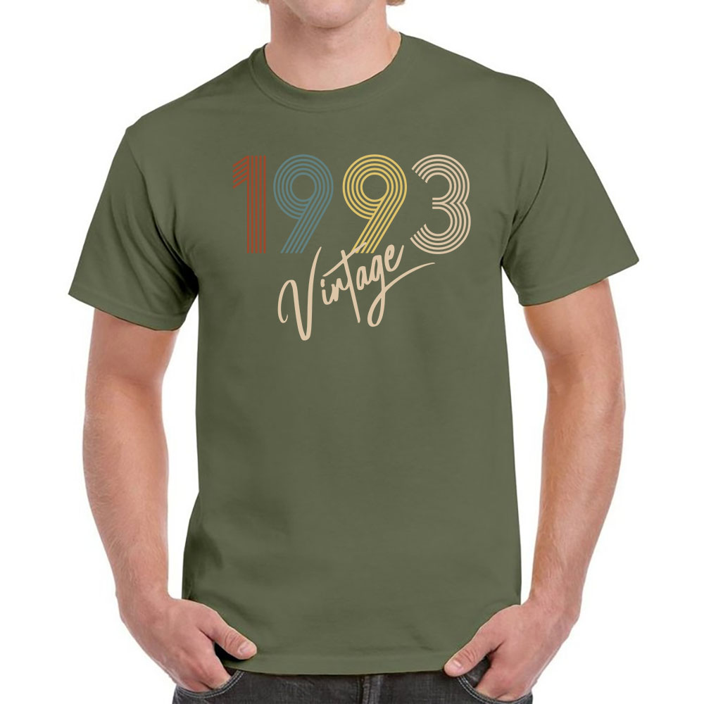 Limited Vintage 1993 Birthday T-Shirt For Men Women