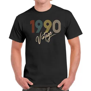 Limited Vintage 1990 Birthday T-Shirt For Men Women