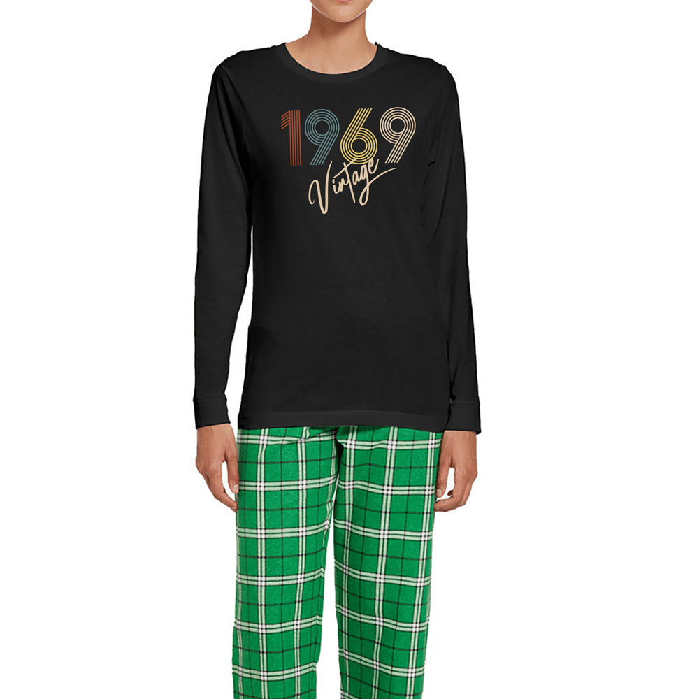 Limited Vintage 1969 Women's Pajamas Set
