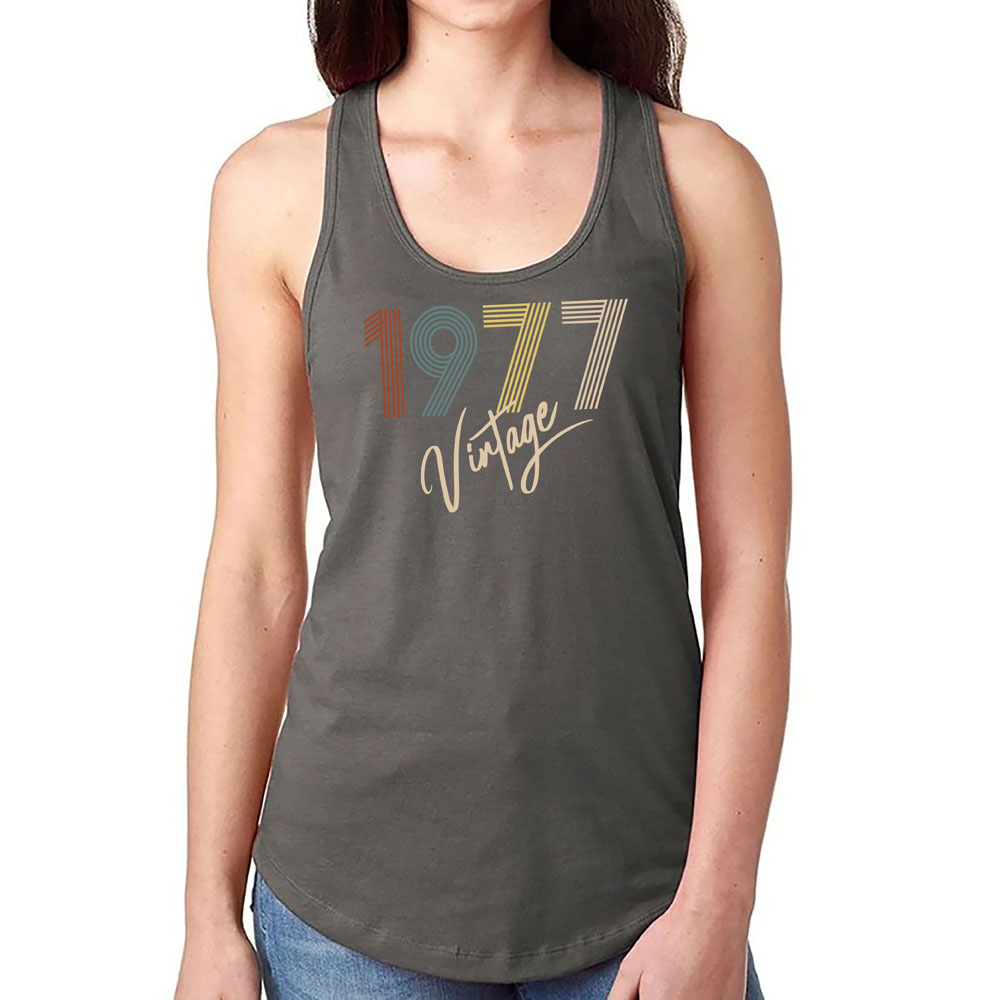 Limited Vintage 1977 Women's Racerback Tank