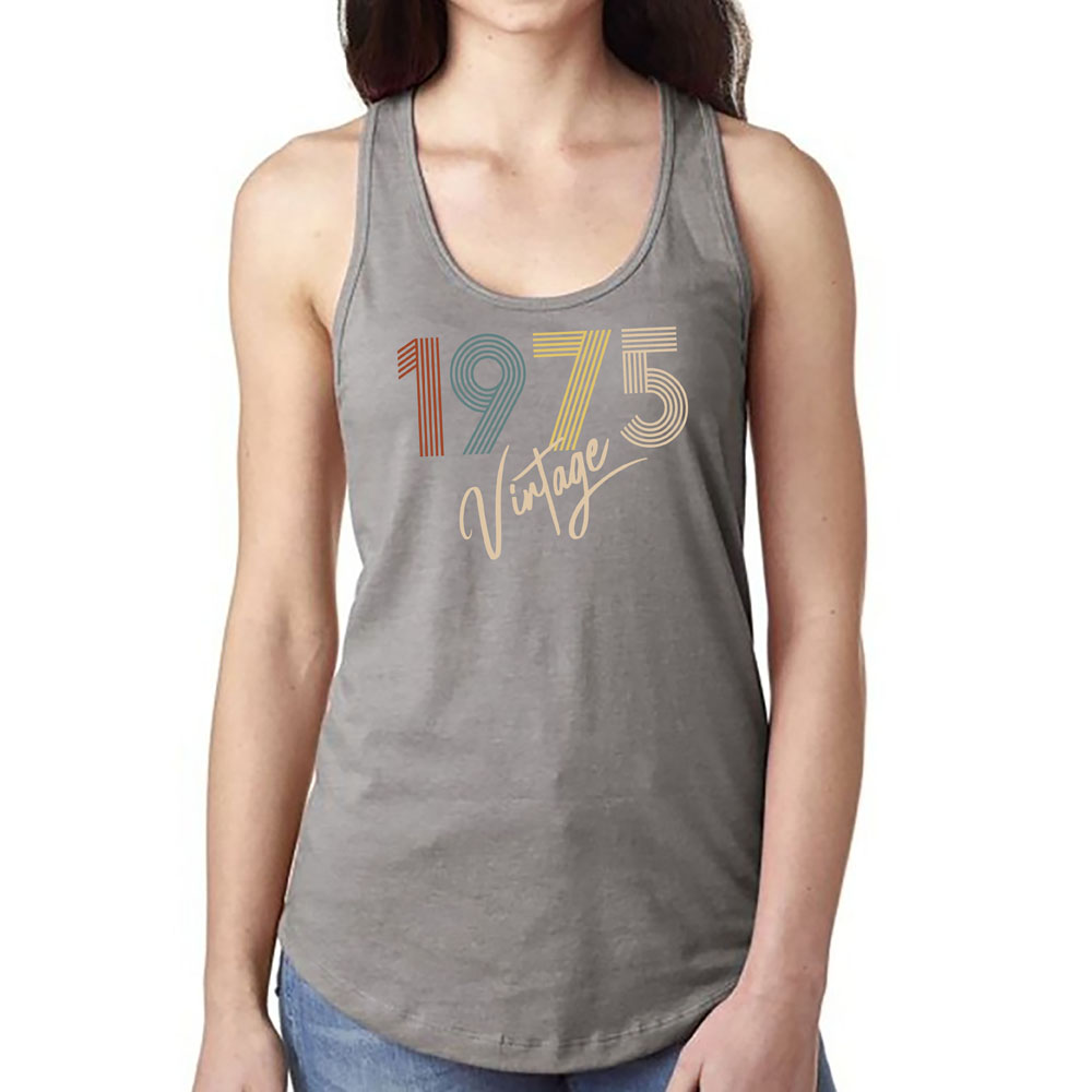 Limited Vintage 1975 Women's Racerback Tank
