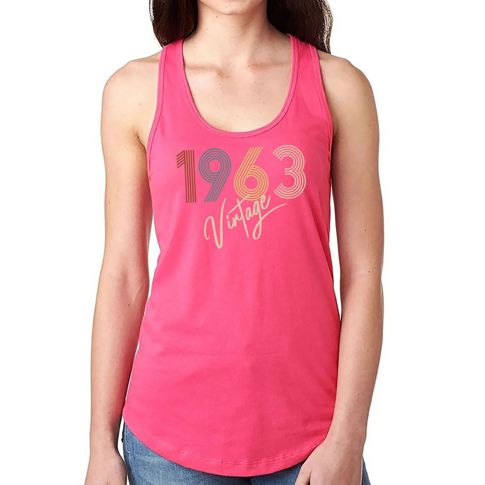 Limited Vintage 1963 Women's Racerback Tank