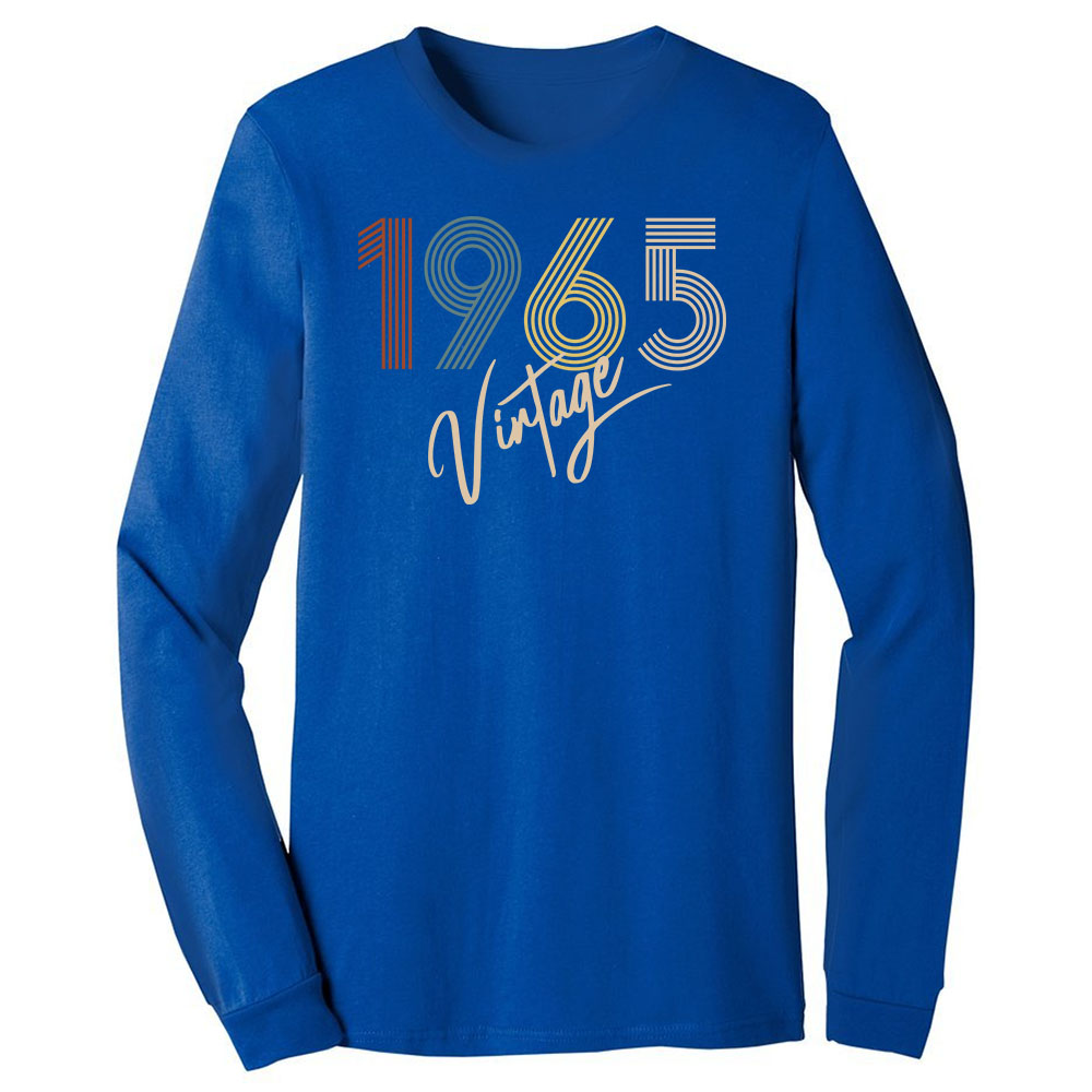 Limited Vintage 1965 Birthday Long Sleeve T-Shirt