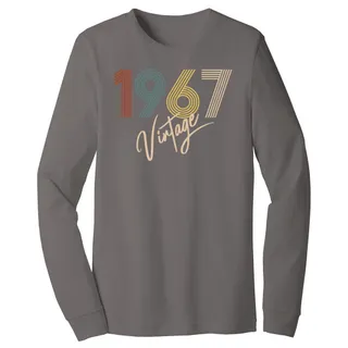 Limited Vintage 1967 Birthday Long Sleeve T-Shirt – alternate