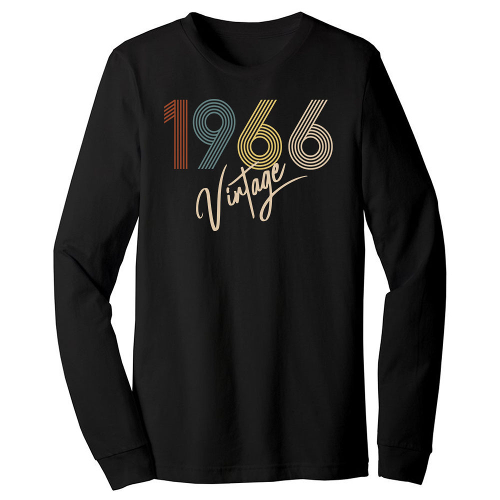 Limited Vintage 1966 Birthday Long Sleeve T-Shirt