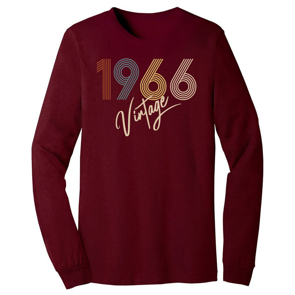 Limited Vintage 1966 Birthday Long Sleeve T-Shirt