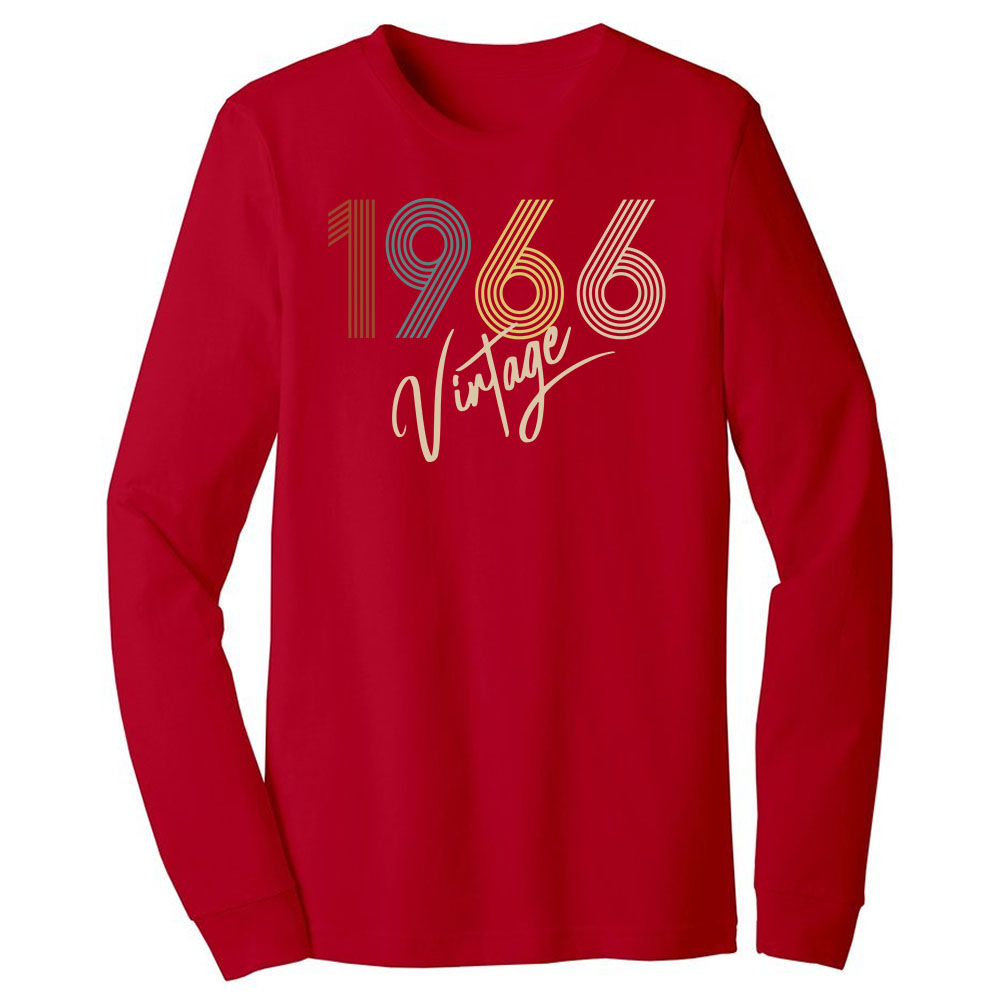 Limited Vintage 1966 Birthday Long Sleeve T-Shirt