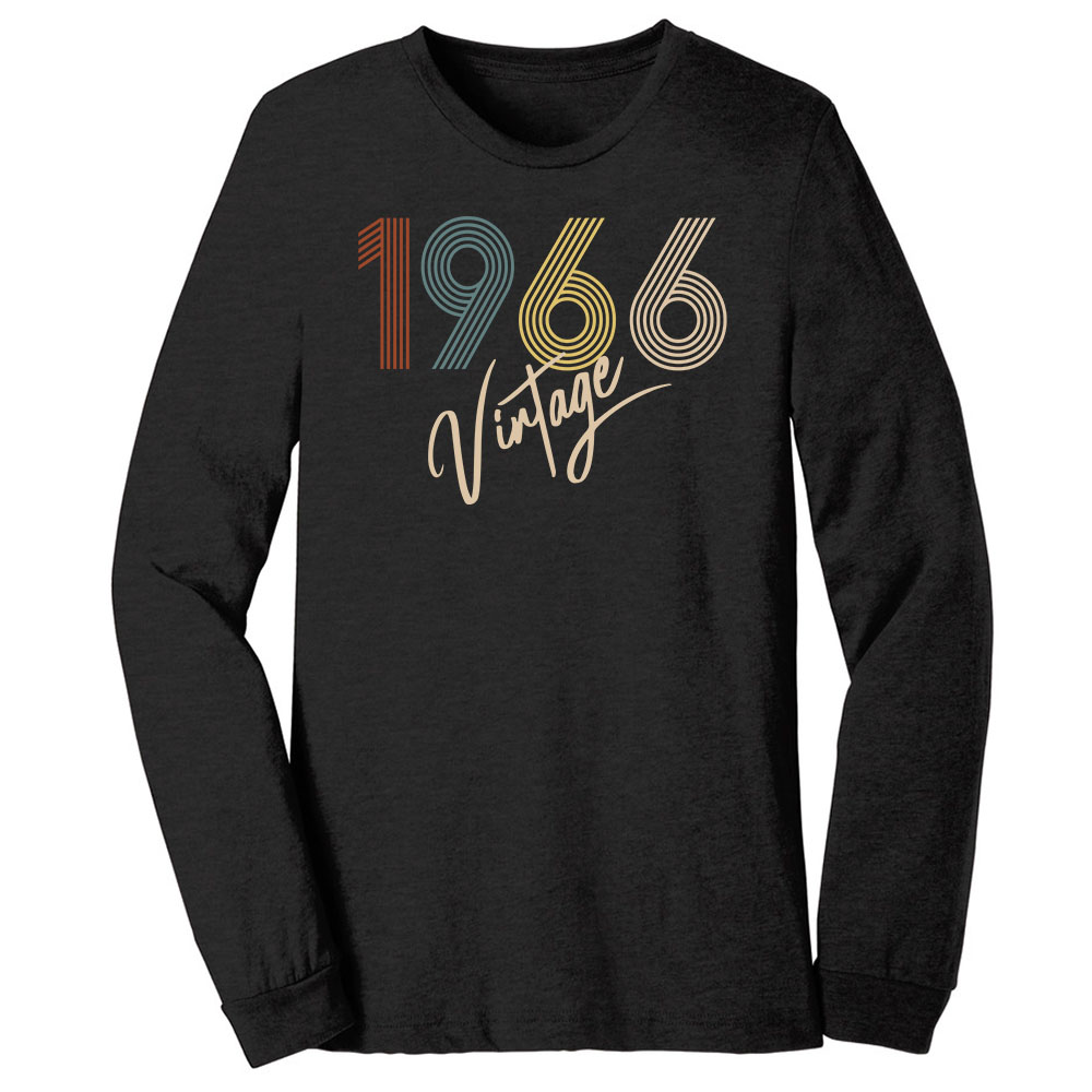 Limited Vintage 1966 Birthday Long Sleeve T-Shirt