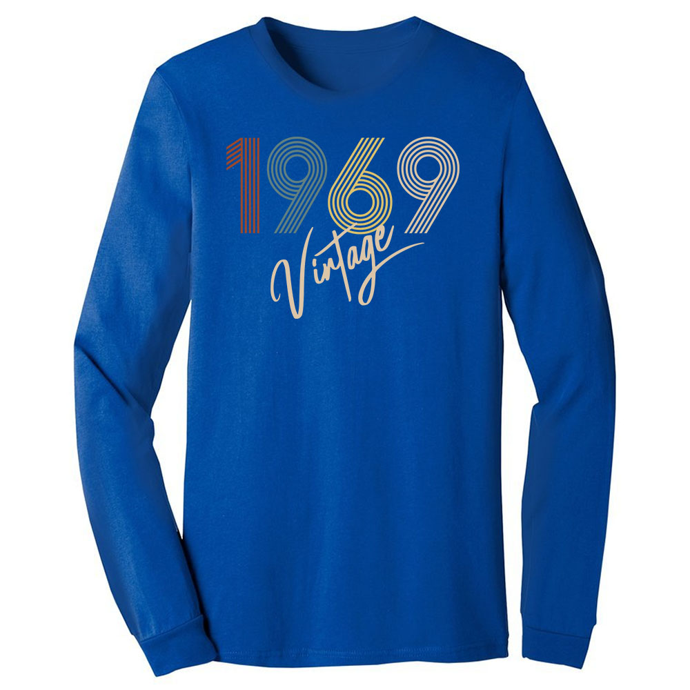 Limited Vintage 1969 Birthday Long Sleeve T-Shirt