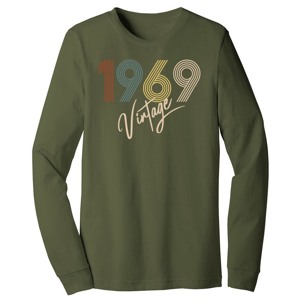 Limited Vintage 1969 Birthday Long Sleeve T-Shirt