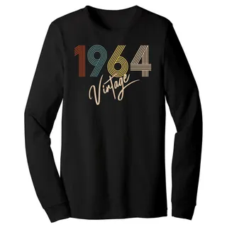 Limited Vintage 1964 Birthday Long Sleeve T-Shirt