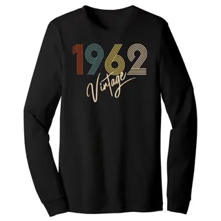 Limited Vintage 1962 Birthday Long Sleeve T-Shirt