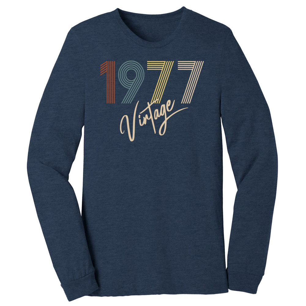 Limited Vintage 1977 Birthday Long Sleeve T-Shirt