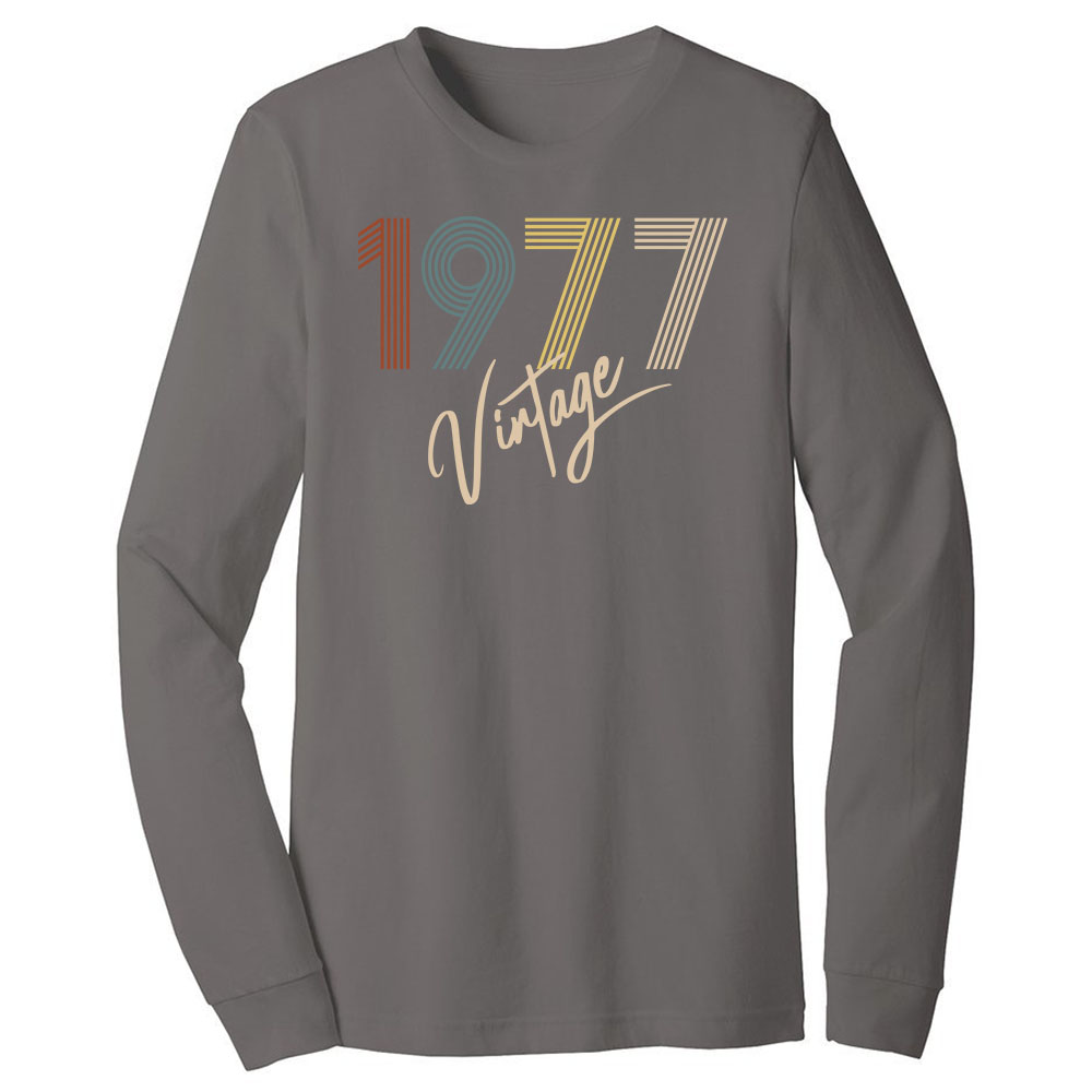 Limited Vintage 1977 Birthday Long Sleeve T-Shirt