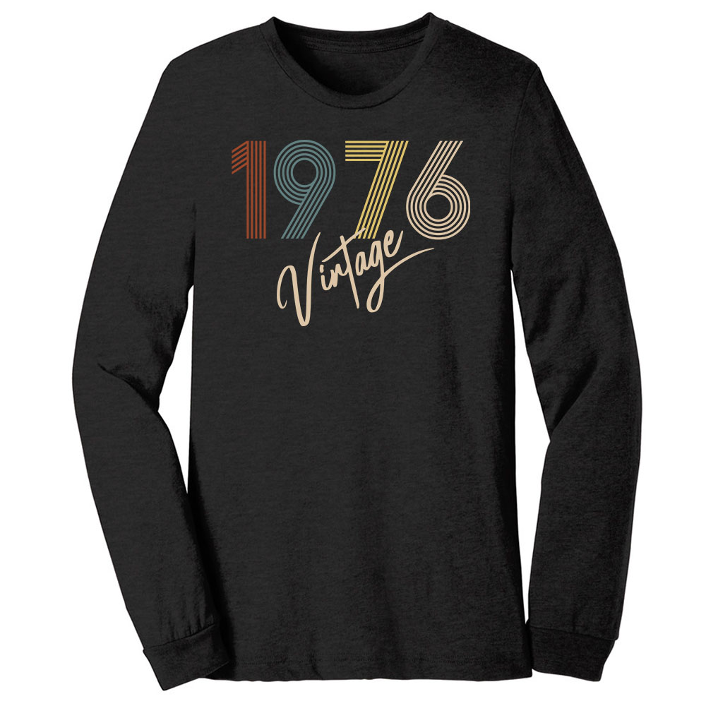 Limited Vintage 1976 Birthday Long Sleeve T-Shirt