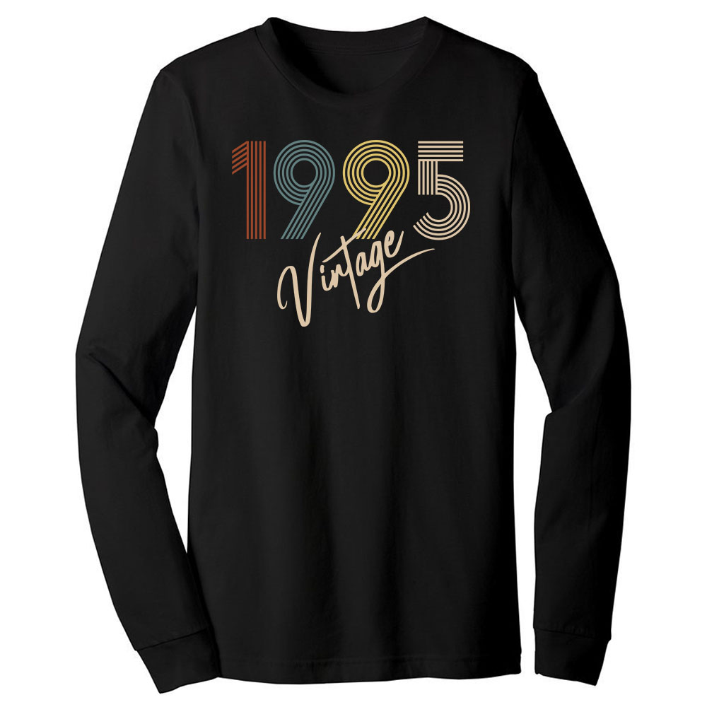 Limited Vintage 1995 Birthday Long Sleeve T-Shirt