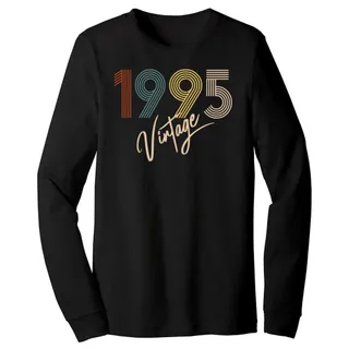 Limited Vintage 1995 Birthday Long Sleeve T-Shirt