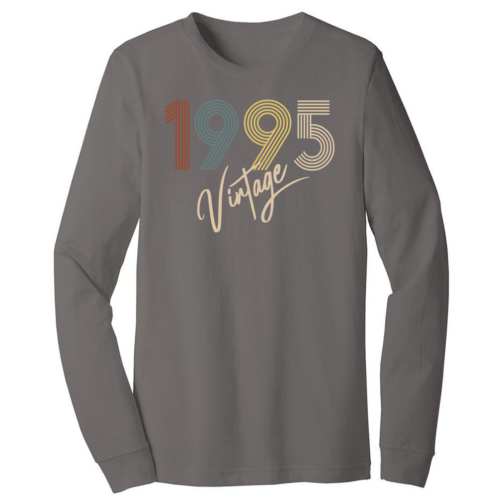 Limited Vintage 1995 Birthday Long Sleeve T-Shirt - alternate